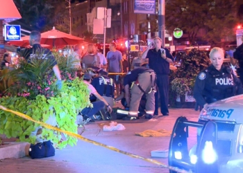 В Торонто вооруженный мужчина устроил стрельбу, есть погибший