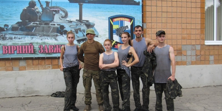 Поезд единения Украины «Трухановская Сечь» сделал остановку в Николаеве