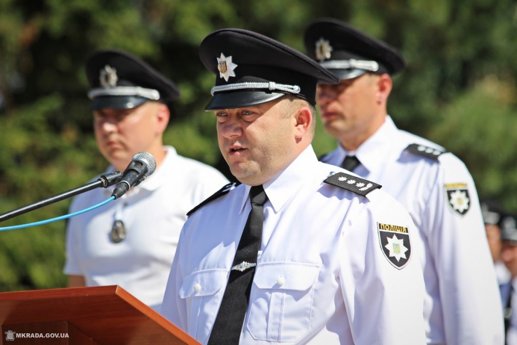В третью годовщину создания Нацполиции Сенкевич пожелал, чтобы полицейские лучше боролись с вандалами 3