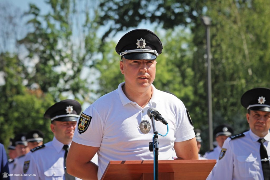 В третью годовщину создания Нацполиции Сенкевич пожелал, чтобы полицейские лучше боролись с вандалами 9