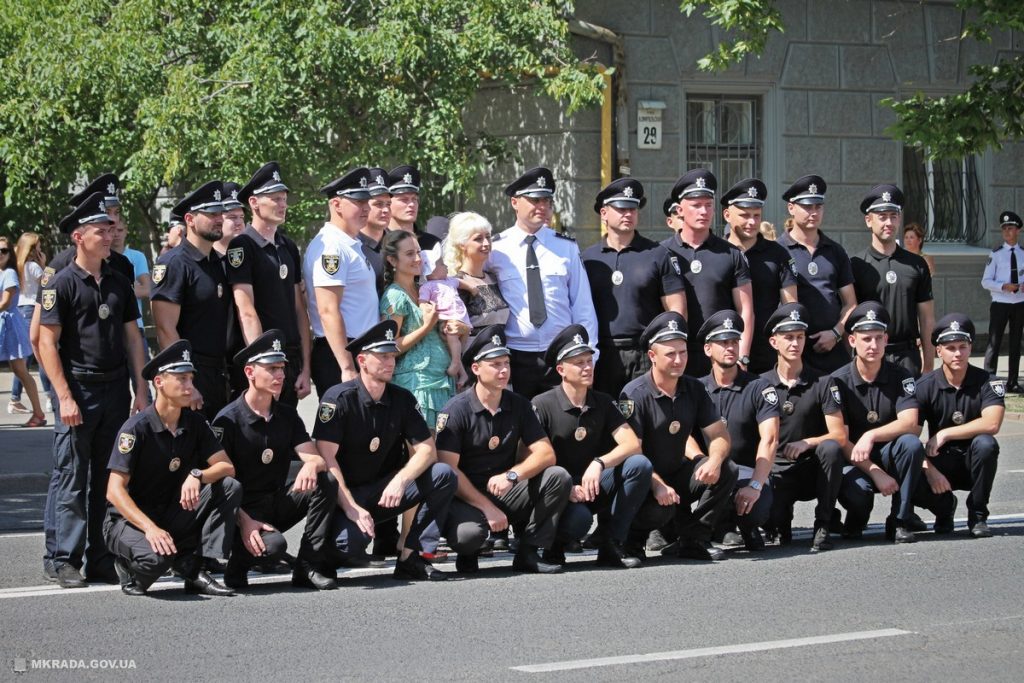 В третью годовщину создания Нацполиции Сенкевич пожелал, чтобы полицейские лучше боролись с вандалами 19