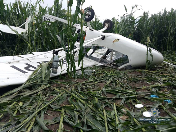 В Сумской области разбился легкомоторный самолет. Пилот погиб 1
