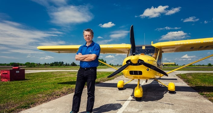 Украинская компания продает двухместные самолеты в 30 стран мира