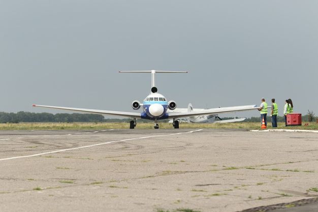 А тем временем где-то: аэропорт Полтава принял первый пассажирский рейс после реконструкции 1