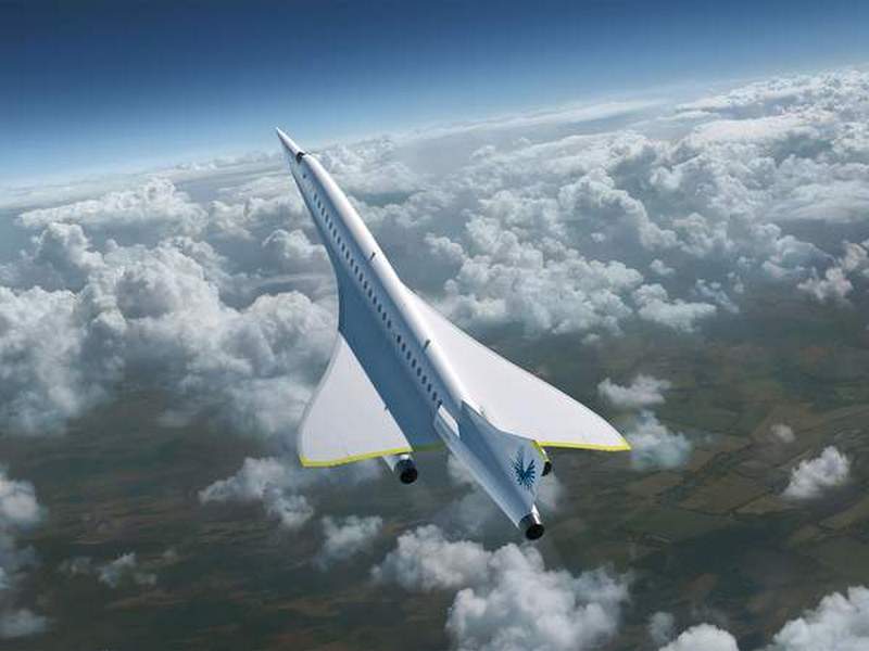 Из Лондона в Нью-Йорк – меньше, чем за 4 часа: Boom Supersonic разрабатывает сверхзвуковой реактивный самолет 1