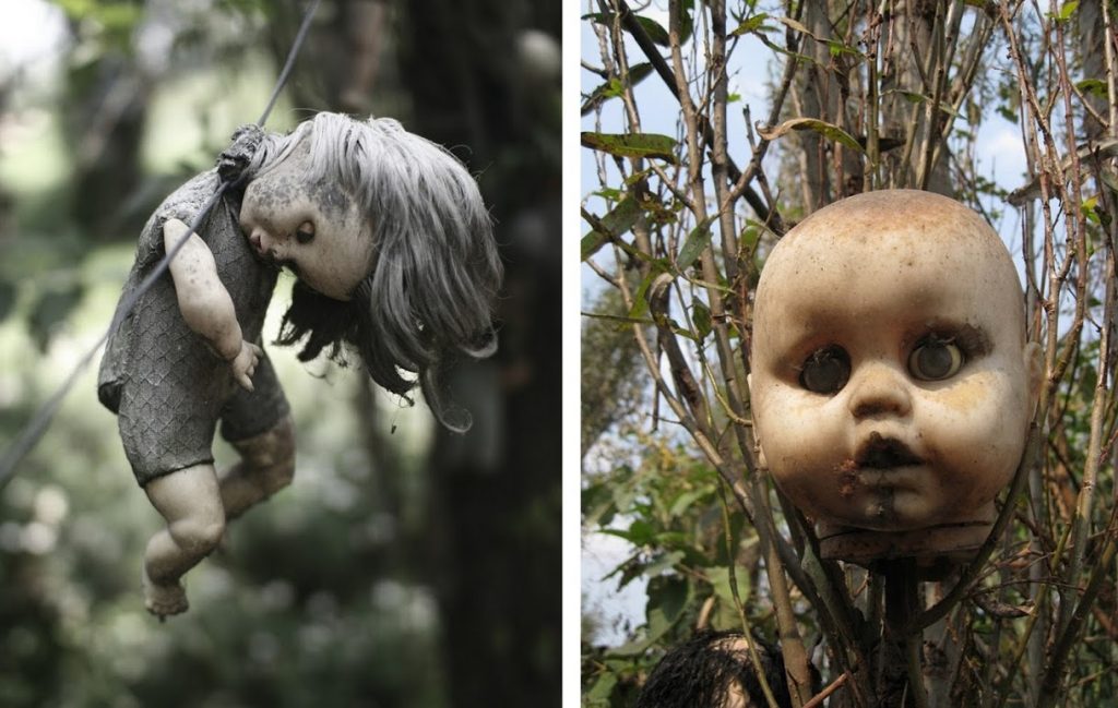 Ла Исла де ла Мюнека — зловещий остров кукол вблизи Мехико 7