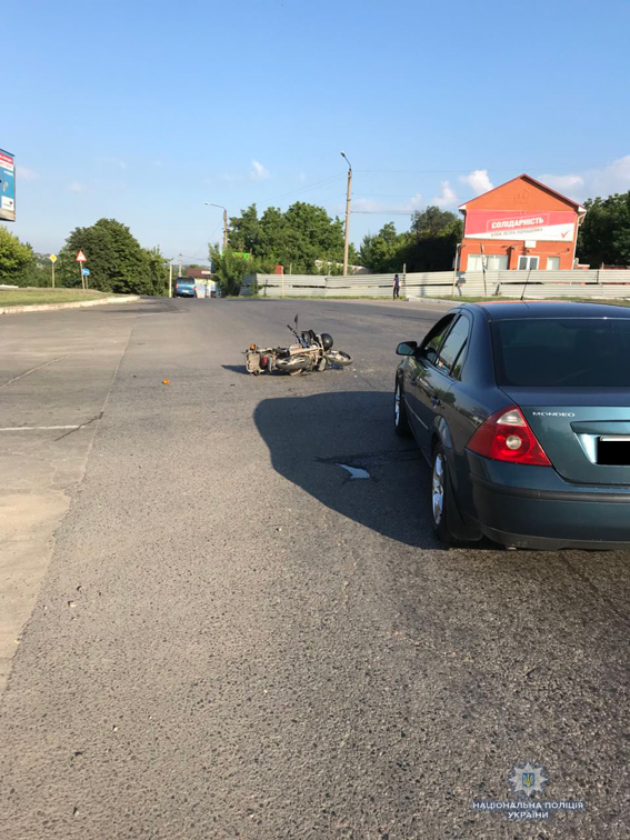 На Николаевщине еще один мотоциклист пострадал в ДТП 3