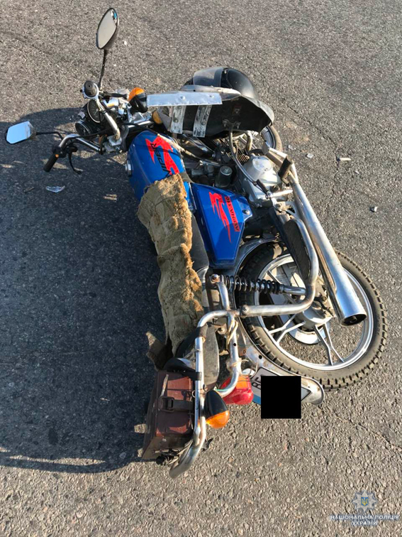 На Николаевщине еще один мотоциклист пострадал в ДТП 1