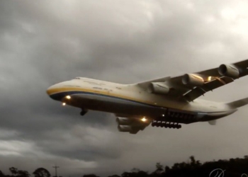 Сеть впечатлили кадры посадки украинского гиганта «Мрия» в Боливии