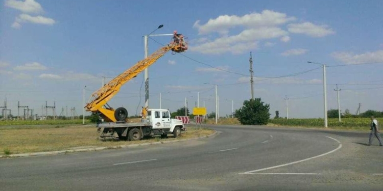 На дорогах Николаевской области установят фонарей и подсветки перекрестков на 31 млн.грн. за счет ЕИБ