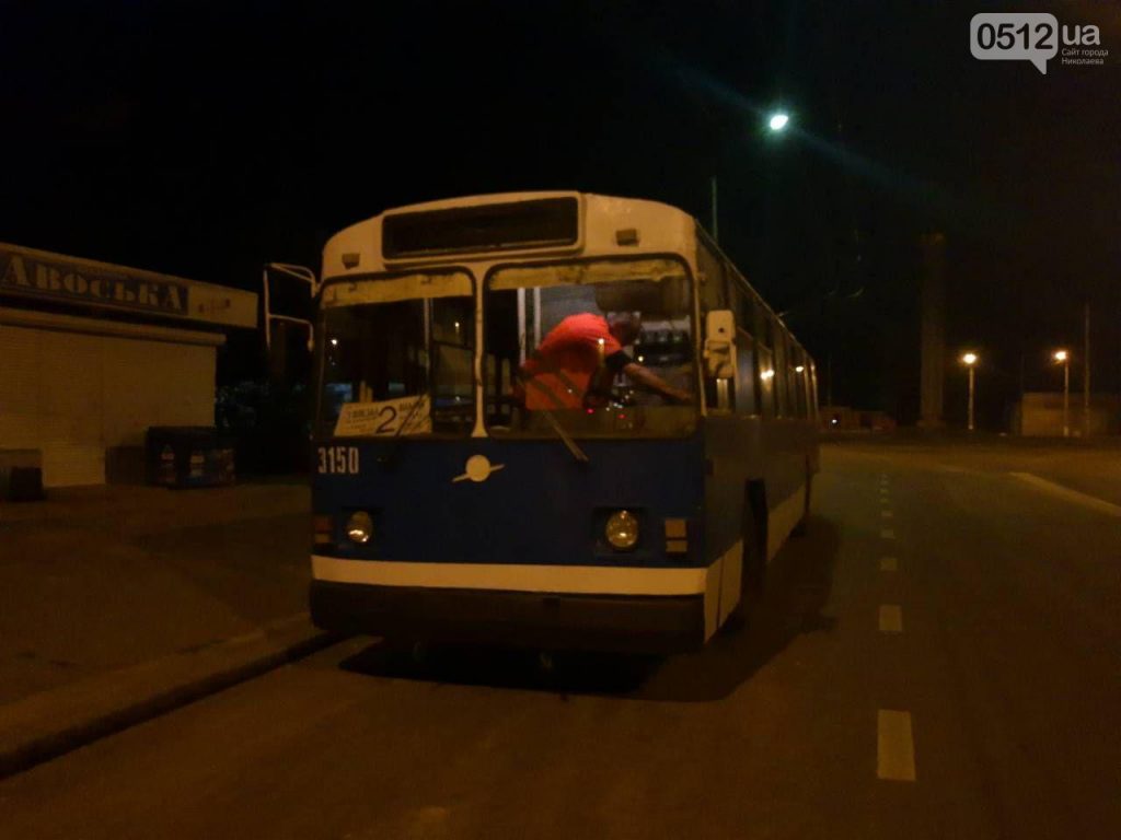 Водитель троллейбуса в Николаеве захлопнул двери и чуть не переехал ребенка 1