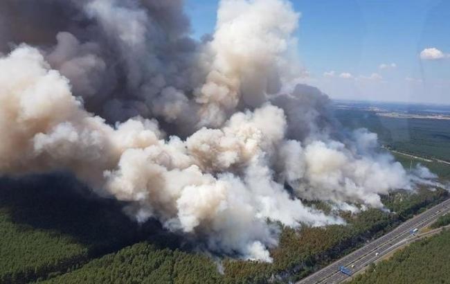 Лесной пожар в Германии: поселок под Берлином могут эвакуировать 1