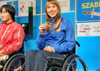 Николаевская фехтовальщица-колясочница вернулась с этапа Кубка мира с двумя наградами