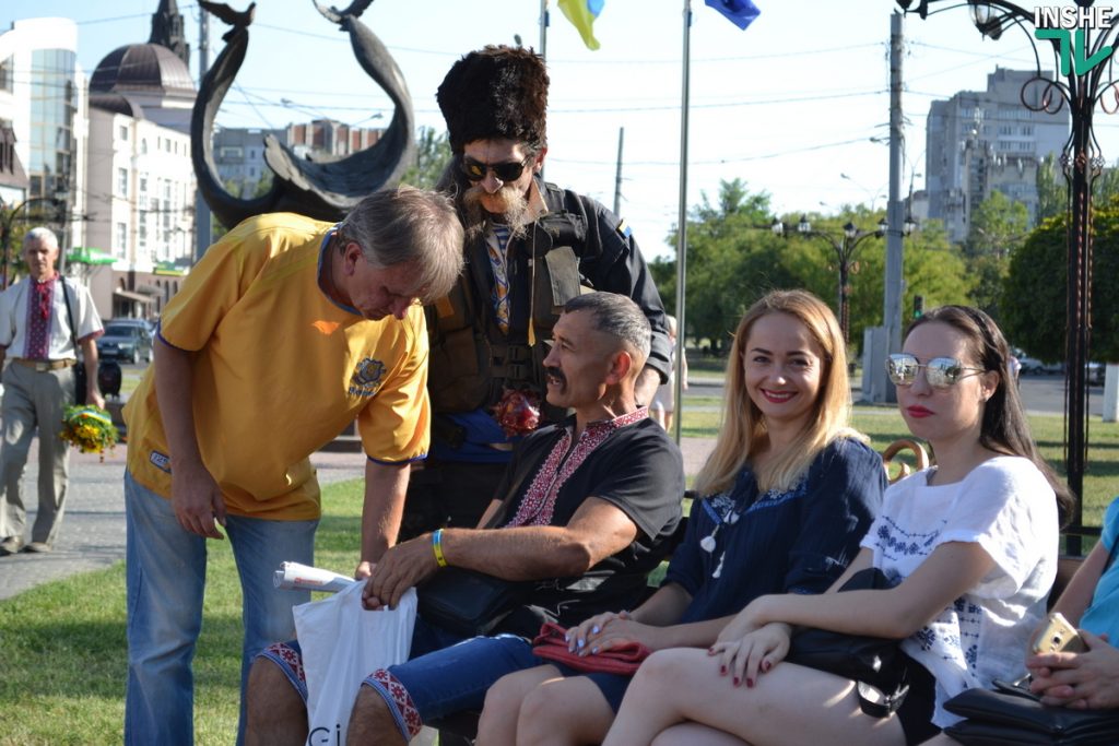 Николаевцы отметили День Независимости традиционным Маршем вышиванок 7
