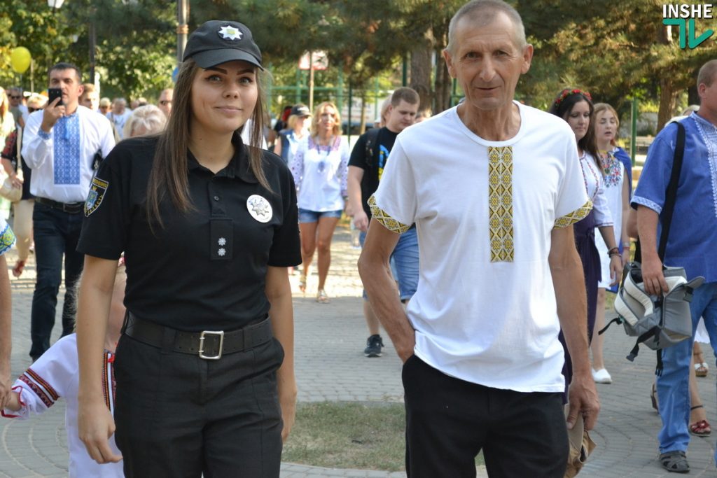 Николаевцы отметили День Независимости традиционным Маршем вышиванок 29