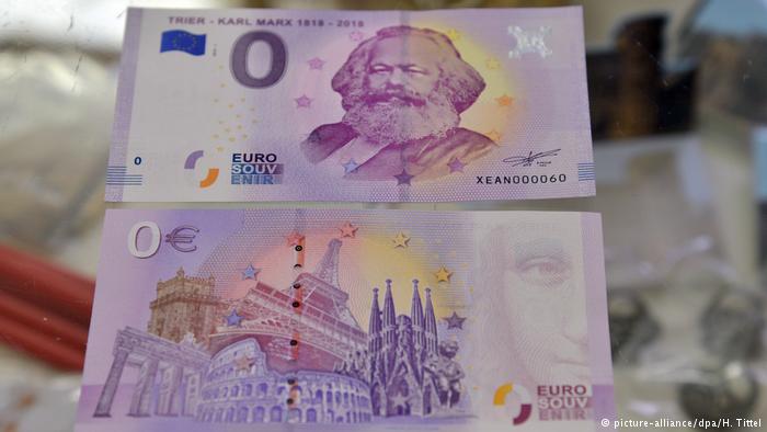Банкнота в ноль евро - за 3 евро: на родине автора «Капитала» таких банкнот продали 100 тысяч 1