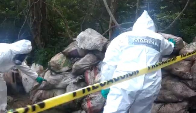 Вот так схрон! В Мексике нашли 50 тонн синтетических наркотиков