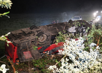 В Польше автобус с украинскими туристами упал со склона – есть погибшие и раненые