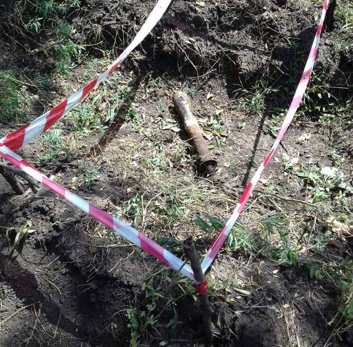 На Николаевщине обнаружили гранатометный снаряд 1