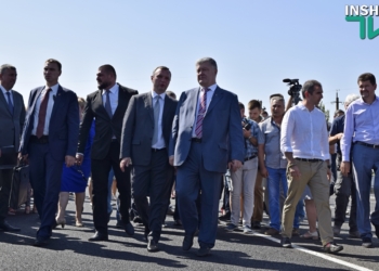 Порошенко на трассе