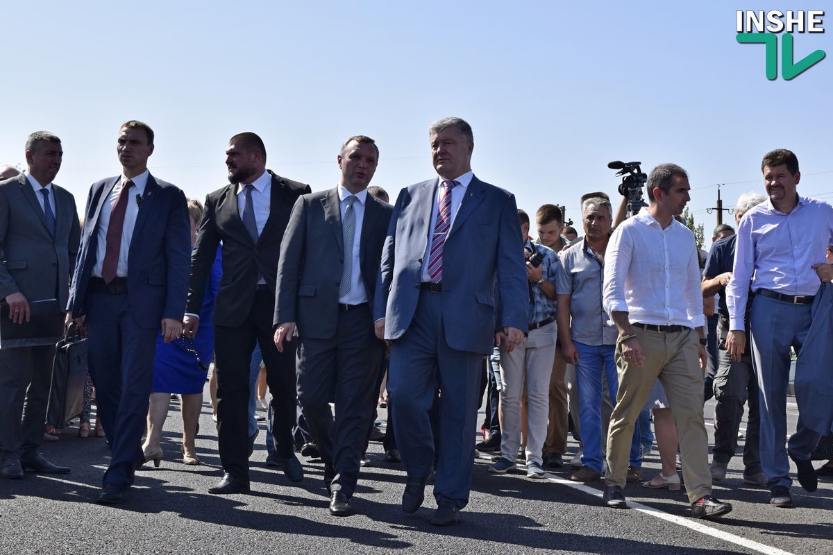 Порошенко на трассе