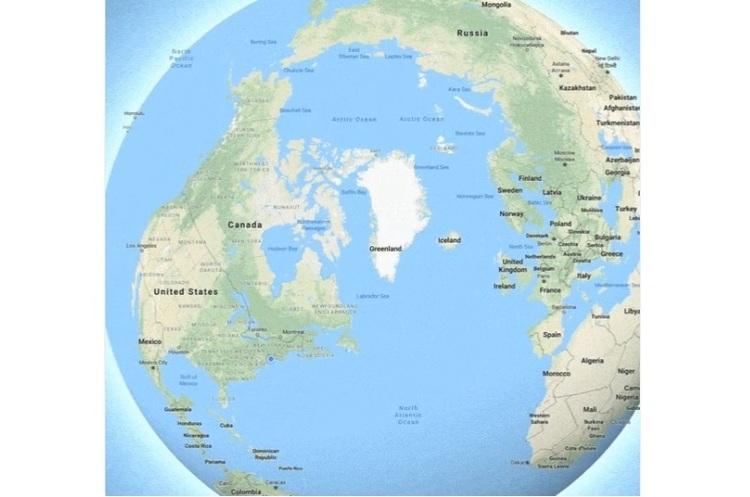 Google Maps теперь показывает Землю круглой, а не плоской 1