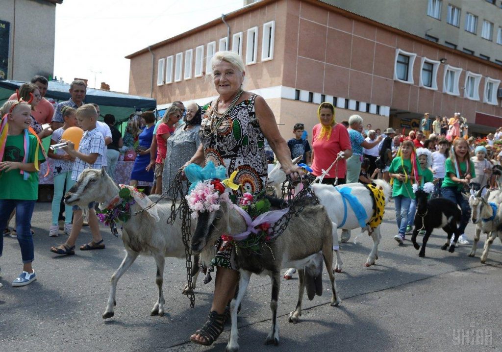 На Тернопольщине провели конкурс красоты среди коз 11