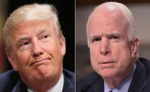 Трамп отомстил покойному Маккейну – запретил Белому дому назвать его героем