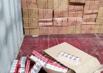 Одесские таможенники помешали незаконному перемещению рекордной партии сигарет. Их хотели выдать за туалетную бумагу