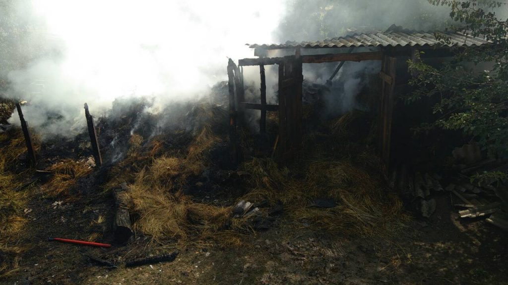 На Николаевщине вчера тушили пожары, вспыхнувшие и из-за детей, и из-за взрослых 3