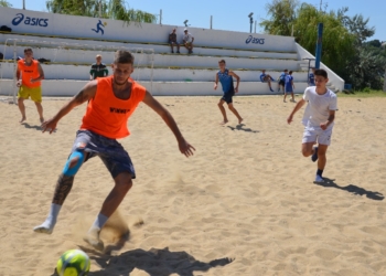В Николаеве прошел третий по счету Кубок по пляжному футболу