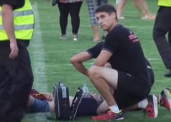 Футбольный матч в Запорожье завершился массовой потасовкой