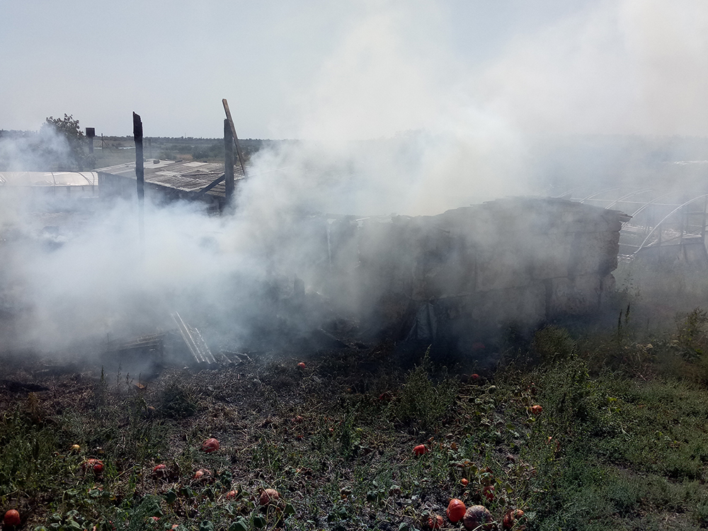 За минувшее воскресенье на Николаевщине было 25 пожаров: горели два сарая с сеном, лес, пустыри, обочины дорог 4