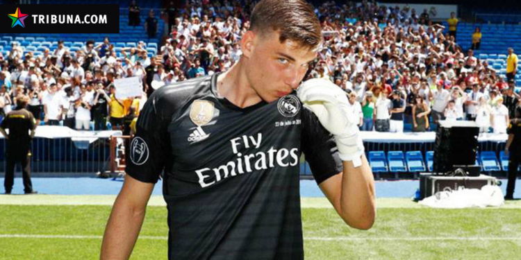 Украинец Лунин сыграл первый матч за мадридский «Реал»