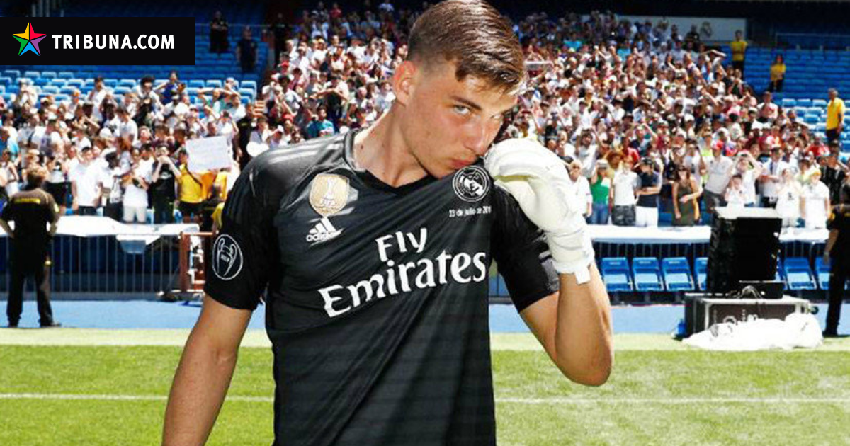 Украинец Лунин сыграл первый матч за мадридский «Реал»