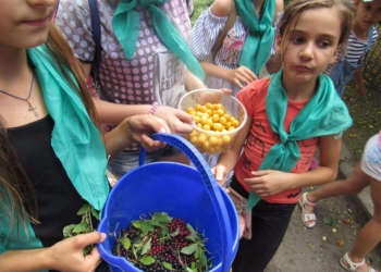 Юных николаевцев научили готовить вкусности для обитателей Николаевского зоопарка