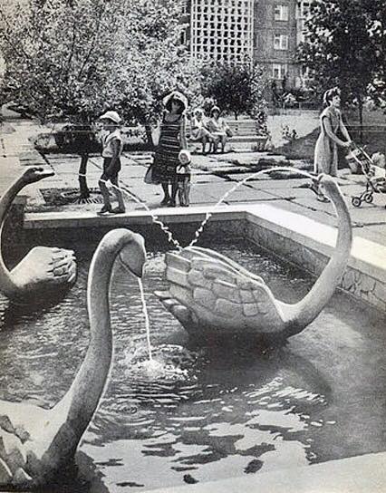 Николаевский фонтан с изящными «лебедями» отреставрируют 1