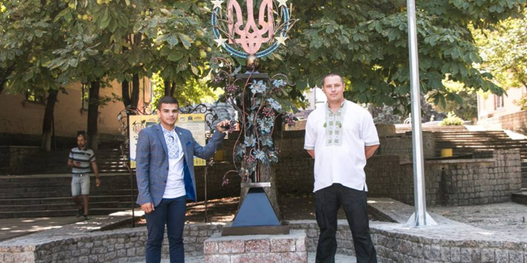 В Первомайске появился Обелиск Независимости