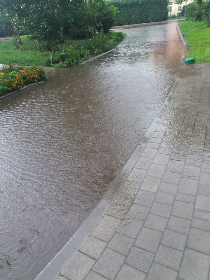 Машины "поплыли" по улицам: Львов затопило после мощного ливня 7