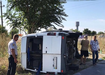 В Одесской области маршрутка столкнулась с грузовиком – 11 пострадавших