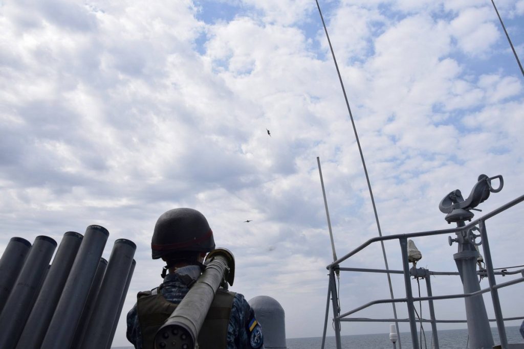 "Шторм 2018": украинские морпехи отработали боевые стрельбы по морским, воздушным и береговым целям 11