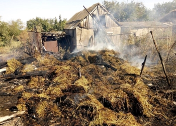 На ул.Тихая жизнь жгли мусор, а подожгли сеновал и сарай, еле дом спасли