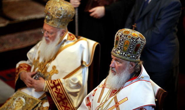 Глава РПЦ Кирилл прибыл на переговоры с Вселенским Патриархом