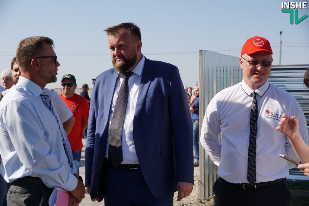 Порошенко заложил первый кирпич нового завода AgroFusion на Николаевщине 51