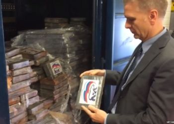 В Бельгии изъяли рекордную партию кокаина с логотипом партии Путина