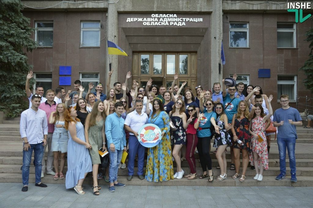 Пленэр Национального союза студентов. Молодые люди из 13 областей приехали на Николаевщину, чтобы отдыхать и учиться 25