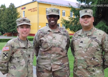Американские военные тоже поздравили украинцев: “З Днем Незалежності, Ukraine!”