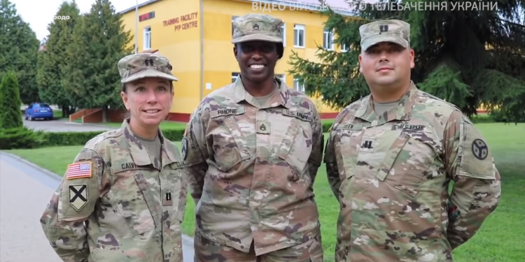 Американские военные тоже поздравили украинцев: “З Днем Незалежності, Ukraine!”