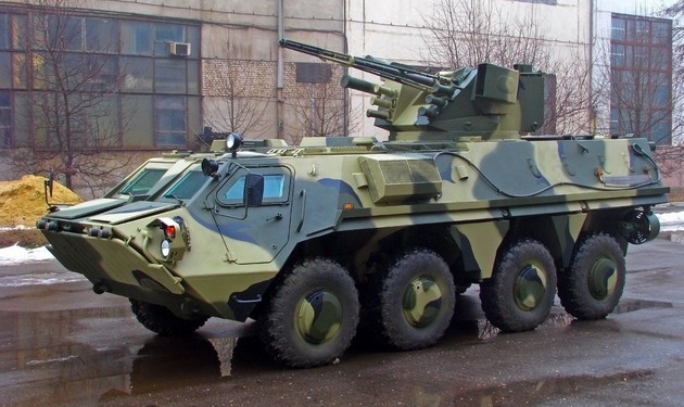 Начата сборка экспериментального корпуса БТР-4