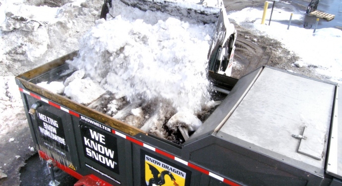 В Киеве зимой снег будут плавить